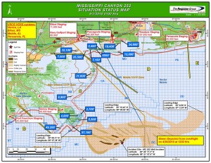 May 1, 2010 - Deepwater Horizon Situation Map MAP - Deepwater Horizon Situation Map, May 1, 2010